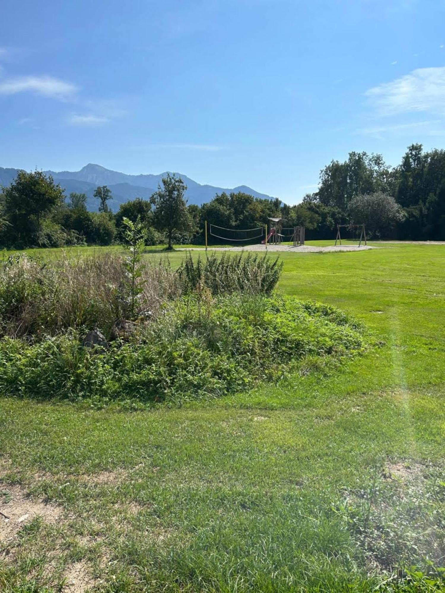 Gabi Mit Pool Und Sauna Übersee Buitenkant foto