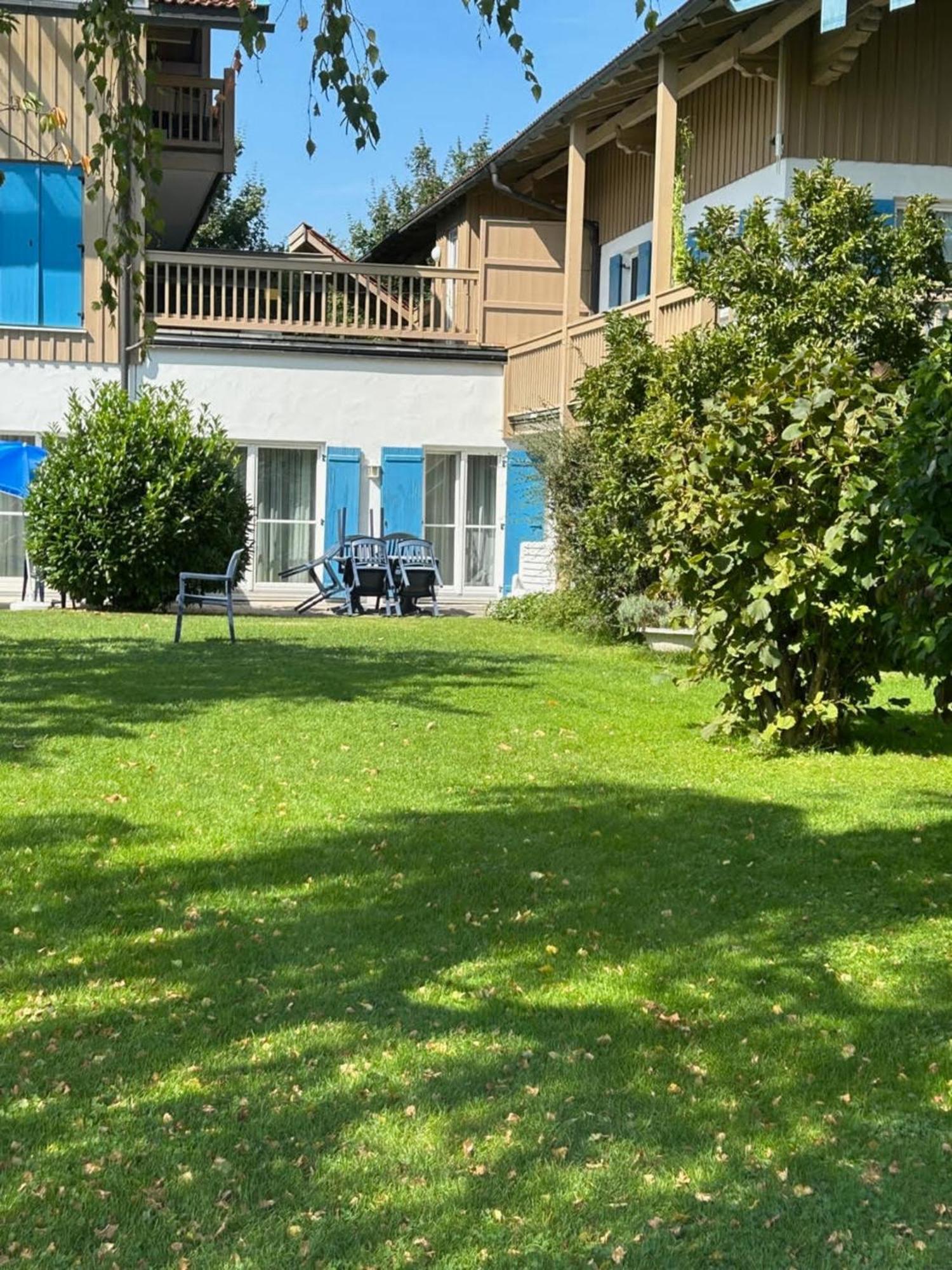 Gabi Mit Pool Und Sauna Appartement Übersee Buitenkant foto